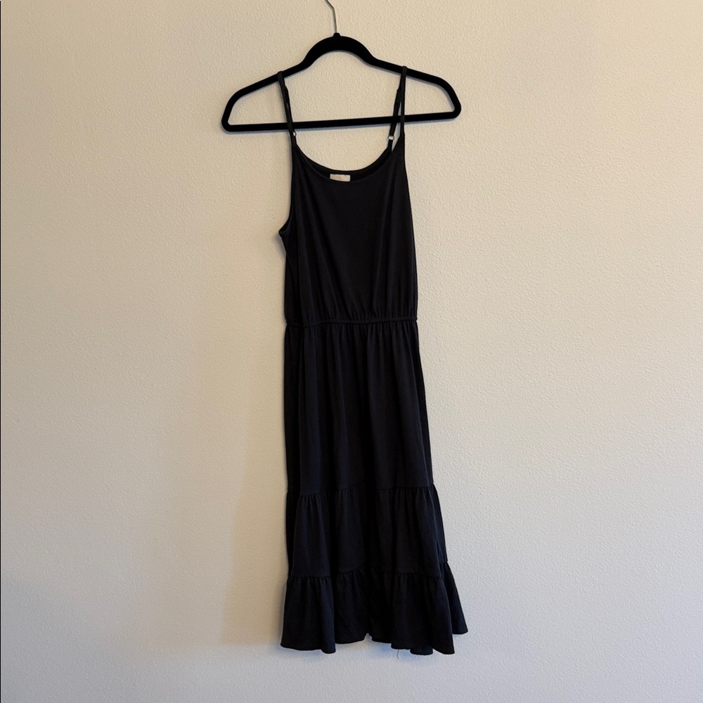 Knox Rose Black Midi Dress
